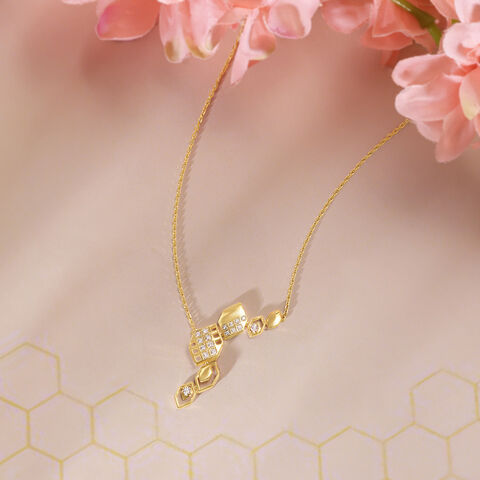 Honey Pop Diamond Necklace