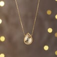 Graceful Radiant Diamond Necklace,,hi-res view 1
