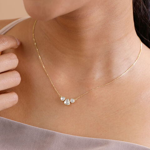 Graceful Harmony Polki Necklace