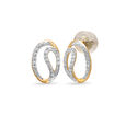14KT  Yellow Gold Beyond the Basics Diamond Stud Earring,,hi-res view 3