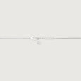 Facet Bar Silver Necklace,,hi-res view 5