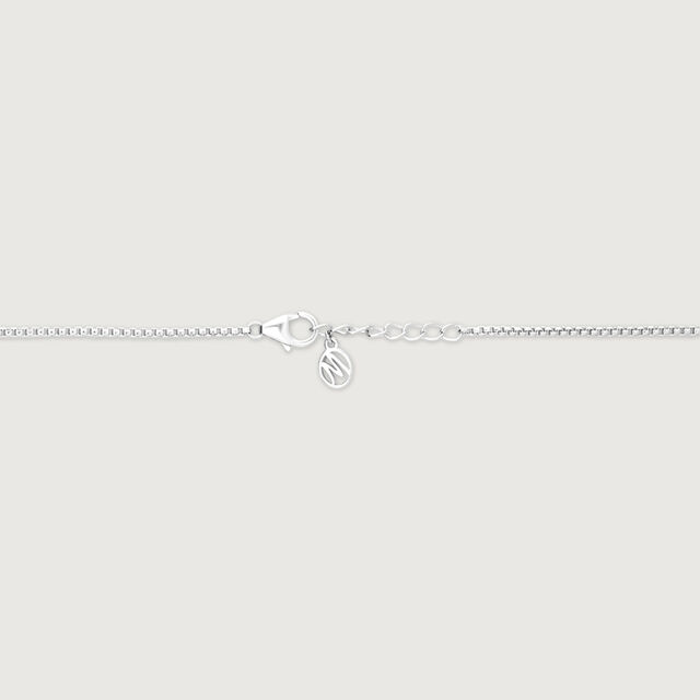 Facet Bar Silver Necklace,,hi-res image number null