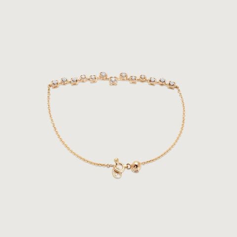 Playful Orbit Diamond Bracelet