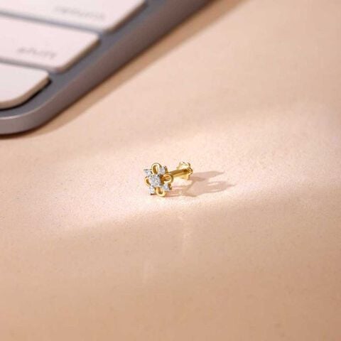 Bloom Pop Diamond Nose Pin