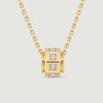 Industrial Geometric Diamond Pendant,,hi-res view 3