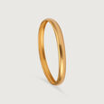 22KT Yellow Gold Sublime Minimal Bangles,,hi-res view 5