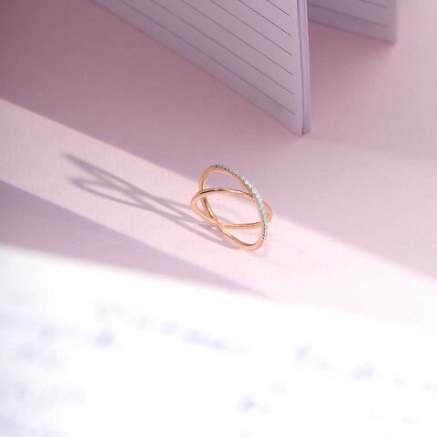 Nova Flow Diamond Ring