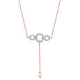 14KT Rose Gold Stunning Hexagon Pearl Necklace,,hi-res view 3