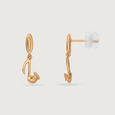 Sonic Symphony 14KT Gold Drop Earrings,,hi-res view 4
