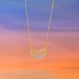 Rising Horizon Diamond Necklace,,hi-res view 1
