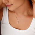 Mia Sutra DIY with Alphabet Charms- H,,hi-res view 2