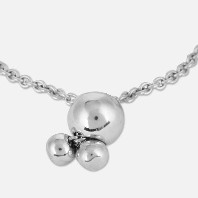 Modern Link Silver Bracelet,,hi-res image number null
