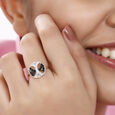 14KT Yellow Gold Classy Abstract Diamond Ring,,hi-res view 3