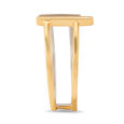 Mia 14KT Yellow And White Gold Finger Ring,,hi-res view 3