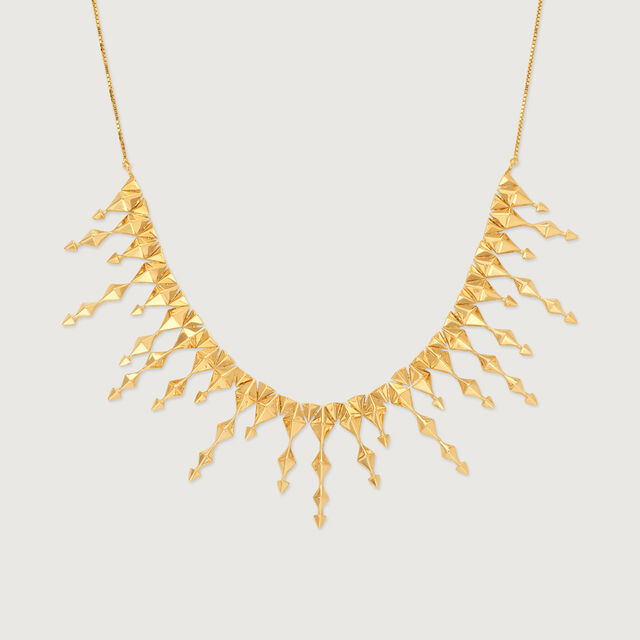 Bold Radiant Gold Necklace,,hi-res image number null