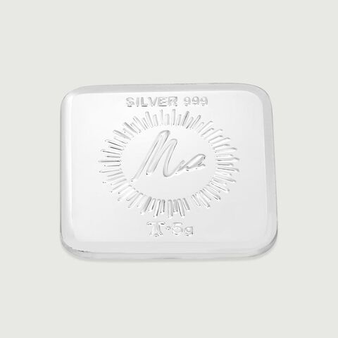 5 GM 999 Gayatri Mantra Silver Coin