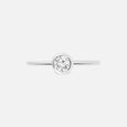 Modern Minimal Silver Ring,,hi-res view 3