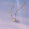 Luminous Opal Gold Necklace,,hi-res view 1