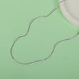 Modern Minimal Silver Chain,,hi-res view 1