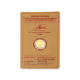 2 Gm 24 Karat Lotus Gold Coin,,hi-res view 4