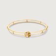 Om Aura Gold Bangle,,hi-res view 3