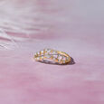Modern Vanki Gold & Diamond Finger Ring,,hi-res view 1