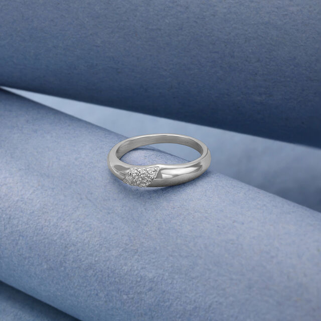Sculpted Textured Silver Ring,,hi-res image number null