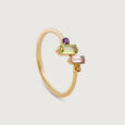 Blush Shine Tourmaline & Gold Finger Ring,,hi-res view 3