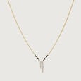Contemporary Linear Diamond Mangalsutra,,hi-res view 4