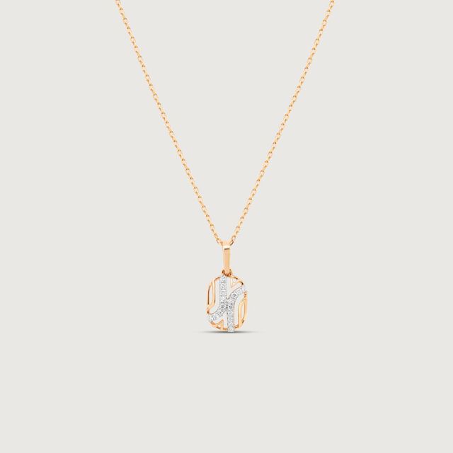 Radiant Flow Diamond Pendant,,hi-res image number null