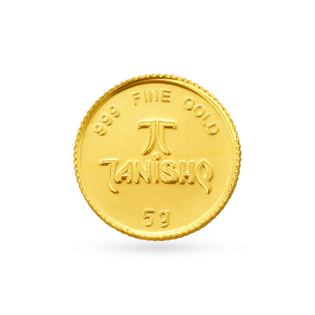 5 gram 24 Karat Gold Coin,,hi-res image number null