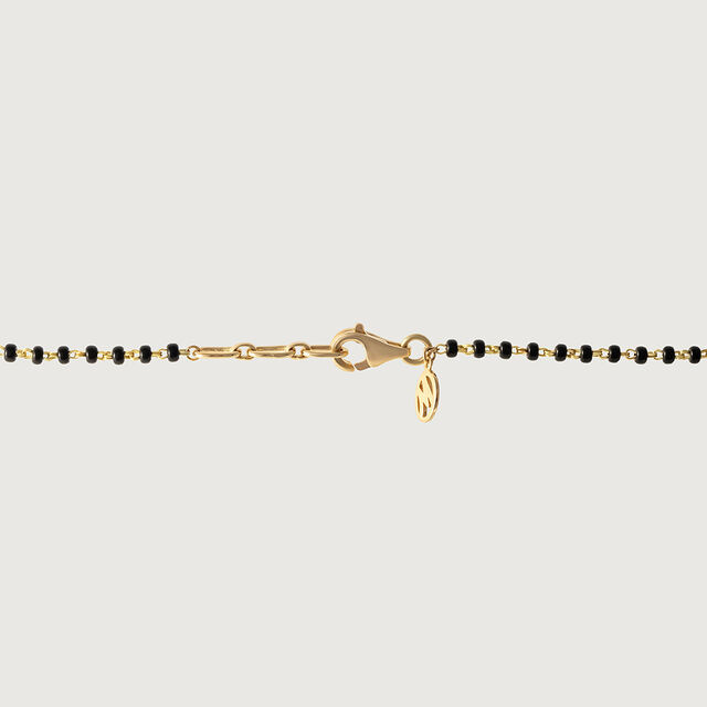 Contrasting Harmony Gold & Diamond Mangalsutra,,hi-res image number null