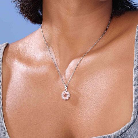 Sprinkled Joy Silver Pendant