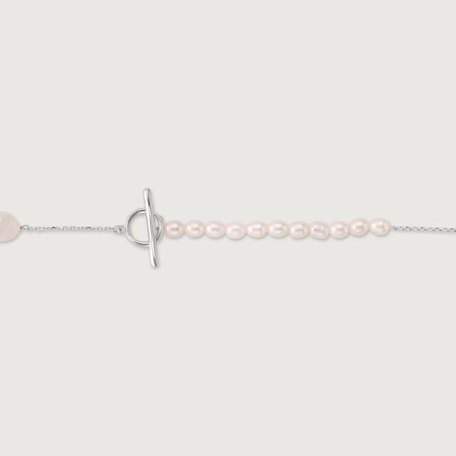Playful Chic Silver Necklace,,hi-res image number null