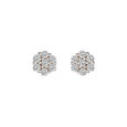 Stately Traditional Diamond Stud Earrings,,hi-res view 1