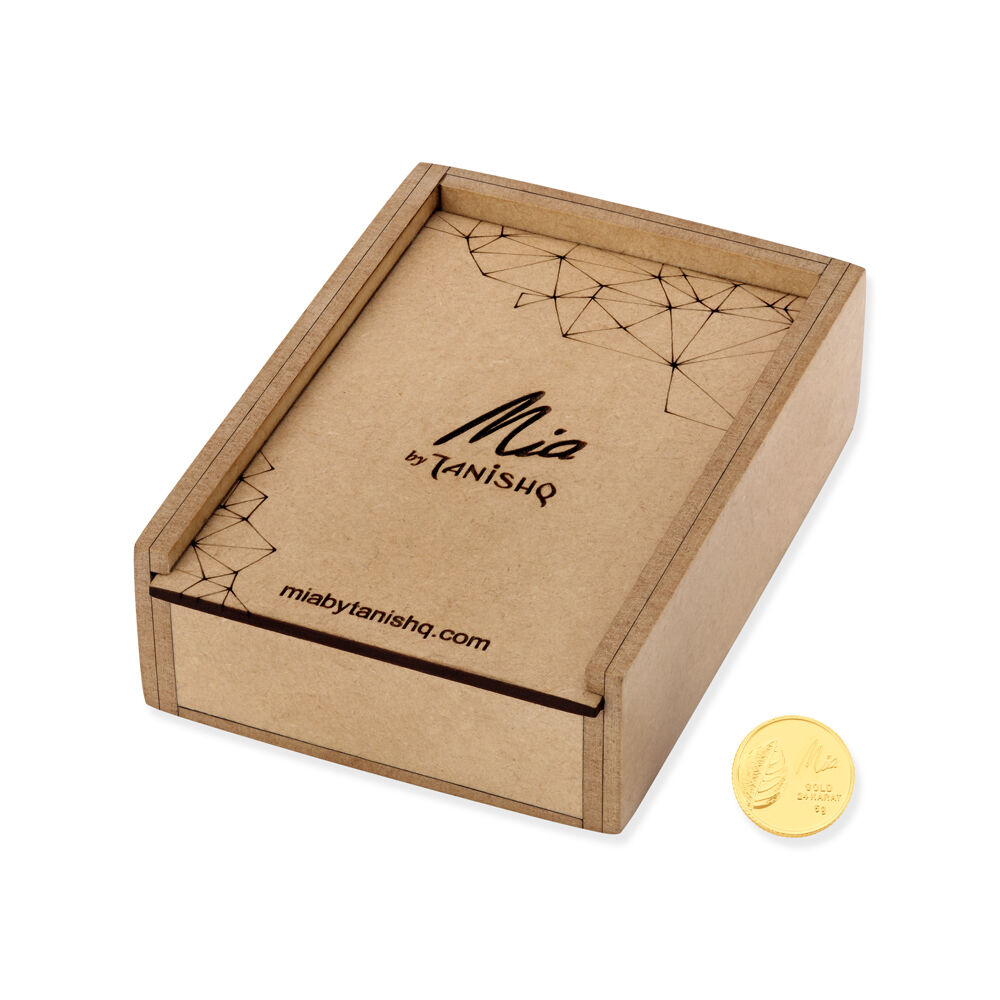 Buy 5 GM 24 Karat Tulsi Gold Coin Online Mia by Tanishq