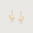 Celestial Opal & Diamond Drop Earrings,,hi-res view 3