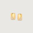 Sleek Rush Gold Stud Earrings,,hi-res view 3