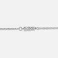Beaded Elegance Silver Anklet,,hi-res view 4