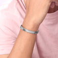 Ribbed Bar Silver Kada,,hi-res view 2