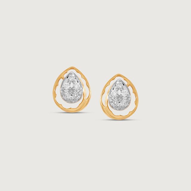 Drip Pop Diamond Stud Earrings,,hi-res image number null