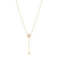 Brilliant 14kt Yellow Gold & Diamond Pendant with Chain,,hi-res view 1