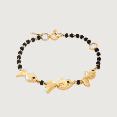 Tiny Fish Gold Bracelet