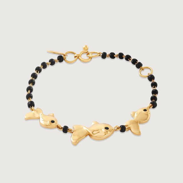 Tiny Fish Gold Bracelet,,hi-res image number null