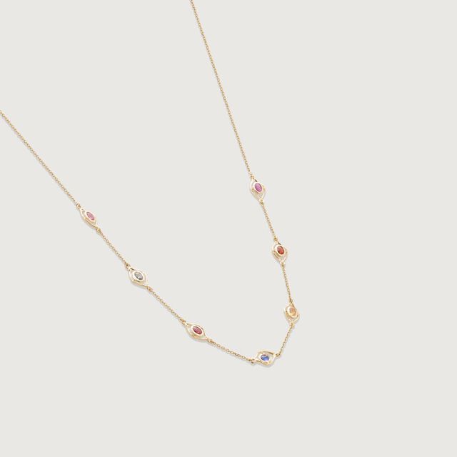 Lustrous Hue Sapphire Chain,,hi-res image number null