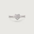 Cute Heart Silver Ring,,hi-res view 4