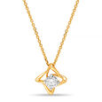 Sparkling Reflections Solitaire Necklace,,hi-res view 4