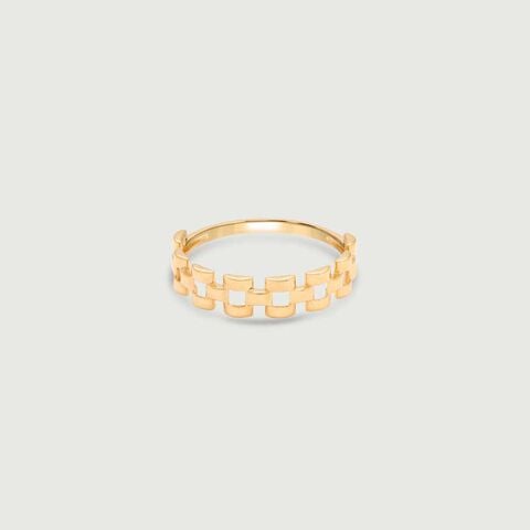 Urban Matrix Gold Ring