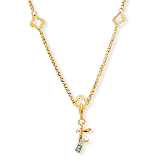 Mia Sutra DIY with Alphabet Charms- F,,hi-res image number null