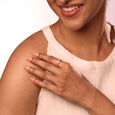 Eternal Flow 14 Kt Gold & Diamond Ring,,hi-res view 2